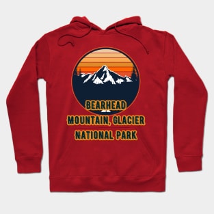 Bearhead Mountain, Glacier National Park Hoodie